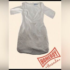 Black Halo Ivory Dress